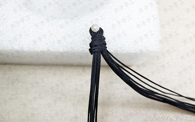 红绳朱砂手链diy手工,diy手链红绳制作教程