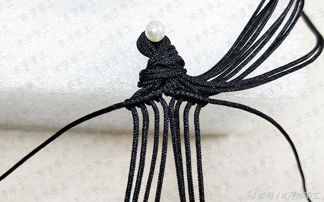 红绳朱砂手链diy手工,diy手链红绳制作教程