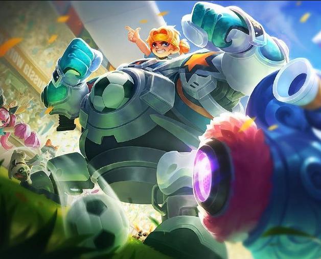 王者荣耀刘禅的天才门将测评,刘禅天才门将的皮肤海报