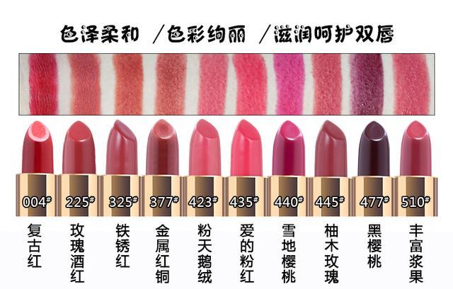 白菜价口红合集,哪款平价大牌口红滋润更持久