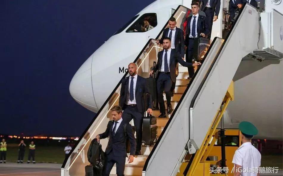 世界杯球队到达赛场,世界杯里的各个球队