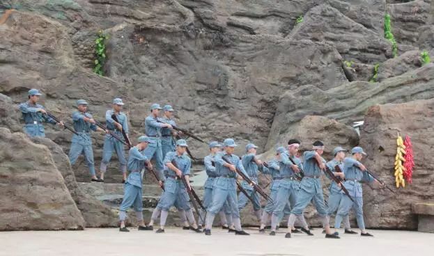 壶口古渡口小镇视频,黄河口文化艺术城集市