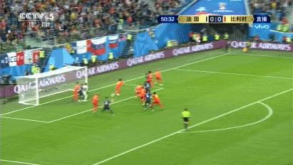 法国战胜比利时晋级世界杯决赛,法国2-1险胜澳大利亚