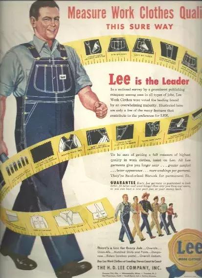 举个牛仔裤届的反面“Lee”子