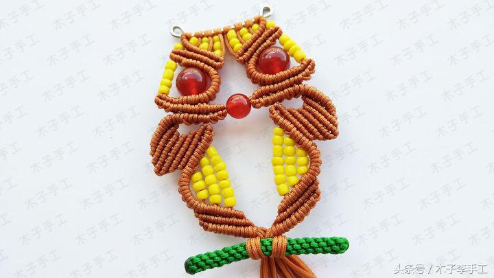 手工编织猫头鹰,手工编织猫头鹰教案