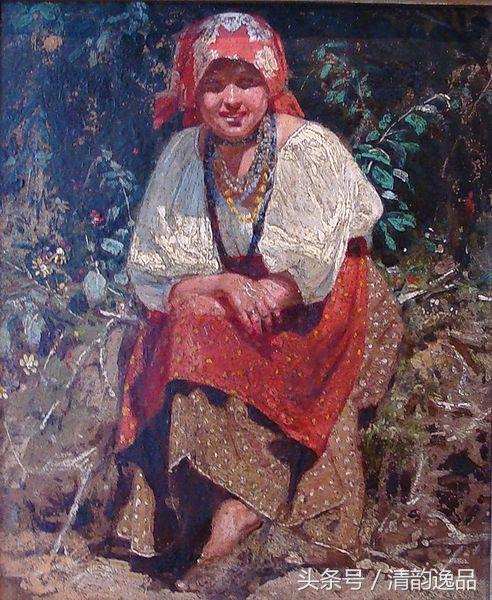 萨维茨基油画欣赏,阿波罗诺维奇萨维茨基