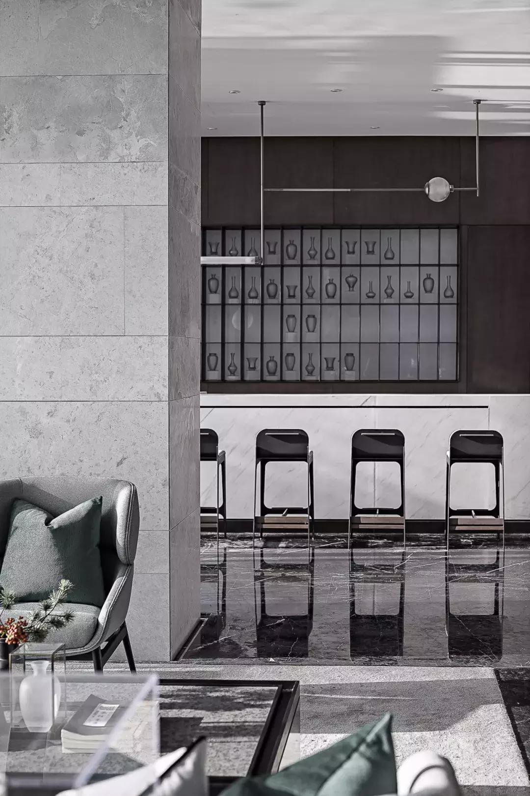 中式灰色大理石,用灰色大理石打造简素平和之境