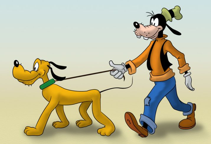 米奇唐老鸭高飞毛绒公仔,米奇和唐老鸭手办