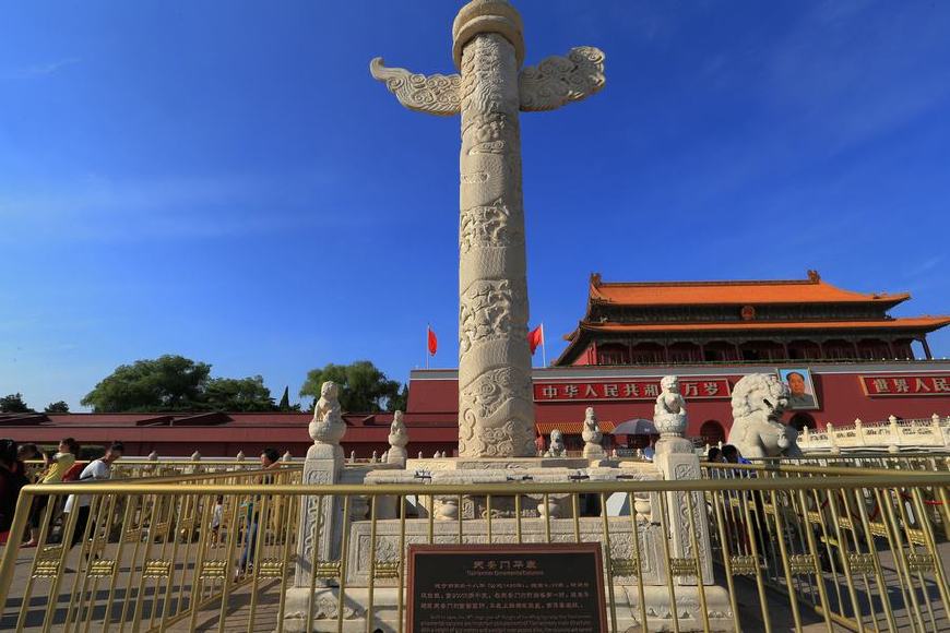 安门华表,朱棣建造华表