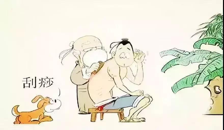 特种刮痧教学,特种刮痧头部