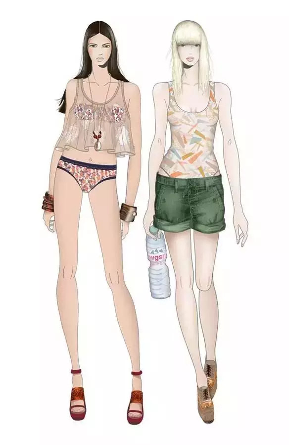 服装效果图设计构思,时装效果图与电脑设计的区别