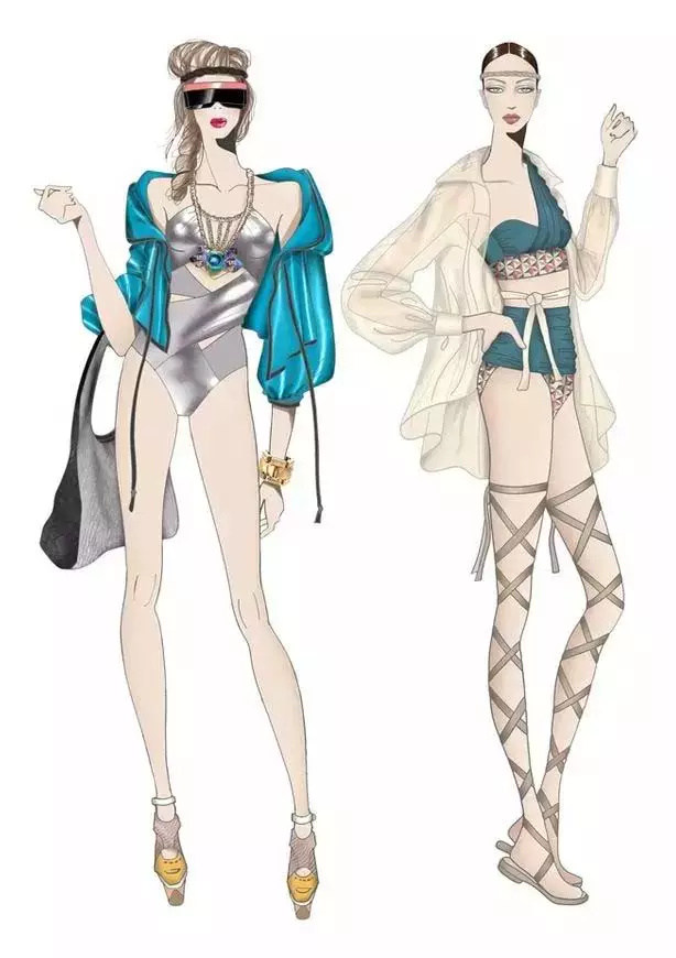 服装效果图设计构思,时装效果图与电脑设计的区别