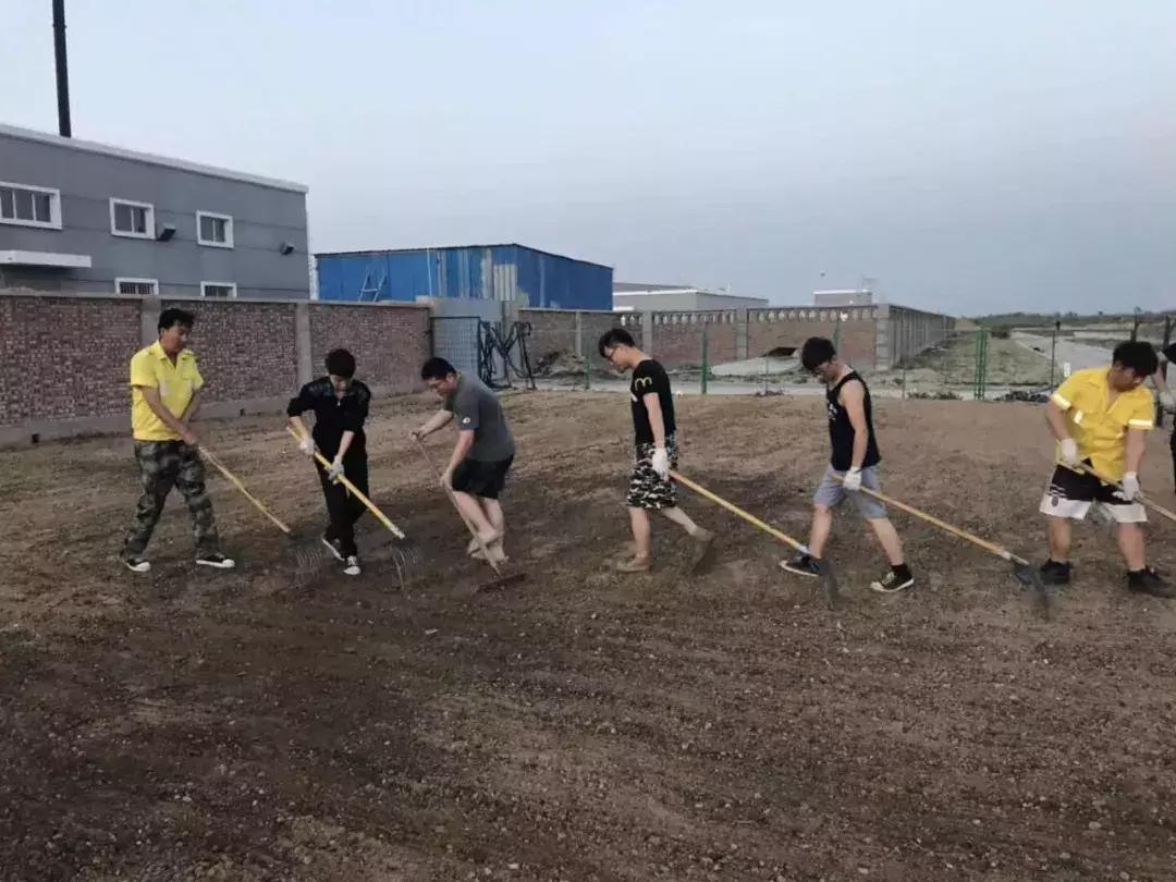 从俄罗斯到大院东，爱足球，不分时空！一群小哥哥们自己动手开辟足球场
