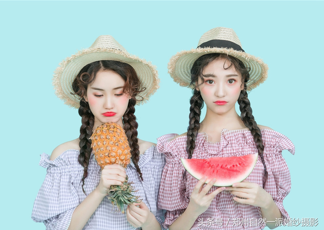 女孩拍婚纱照什么样的刘海好看,拍婚纱照大小脸特别明显