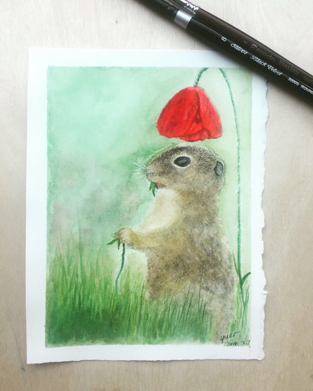 幸福原创画吧画友（7月17日）习作分享