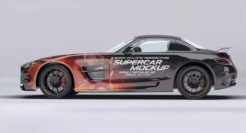 汽车纹身你见过吗,纹身和摩托车