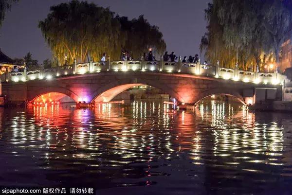北京夜色美景,夏日北京旅游