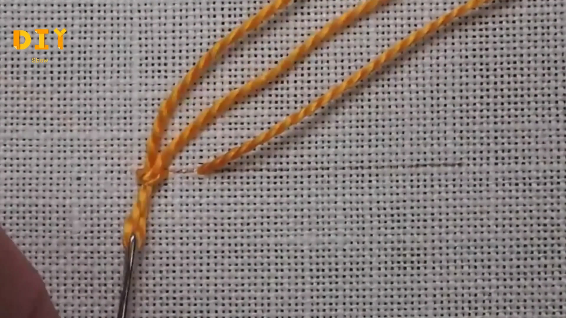 毛线绣花针法简单教程,毛线刺绣120种针法