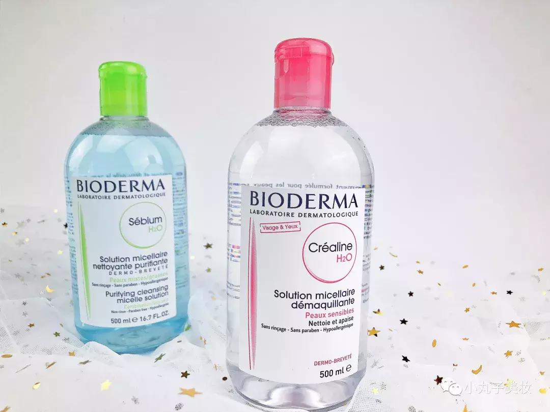 蓝色卸妆水贝德玛,明星带货贝德玛卸妆水