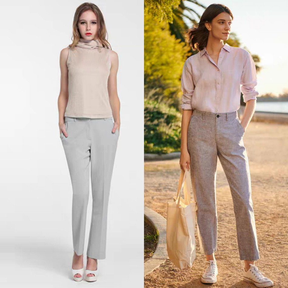 神奇灰裤子,神奇裤子穿搭