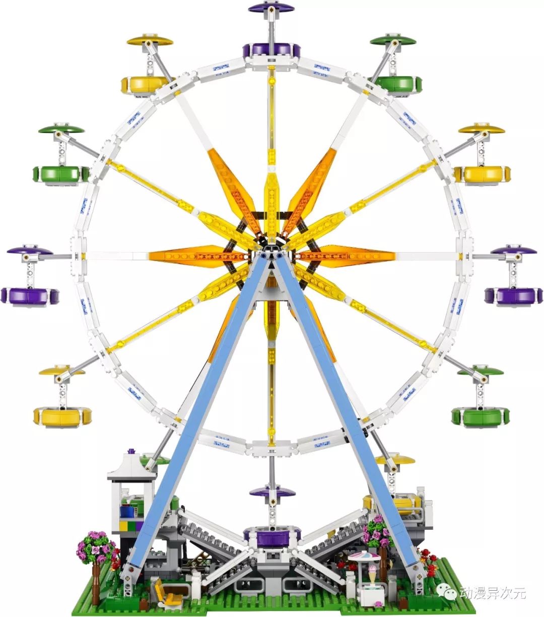 让您在家中就可以感受到浪漫的摩天轮，乐高创意系列10247摩天轮