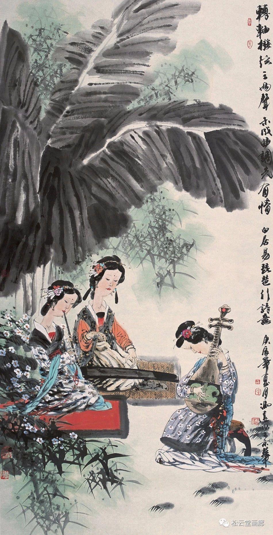 画家冯远2005年作品人物画,冯远谈蒋兆和的人物画