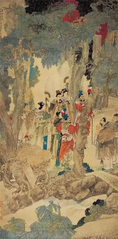 65幅过亿的书画作品大饱眼福,过亿中国字画