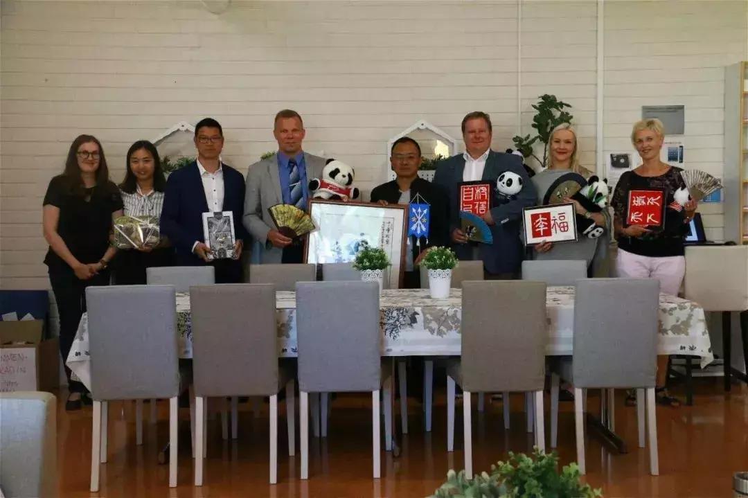 古堰足球促中芬友谊长存