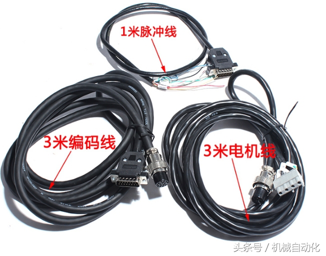 伺服电机plc编码器接线图,伺服驱动接线方法