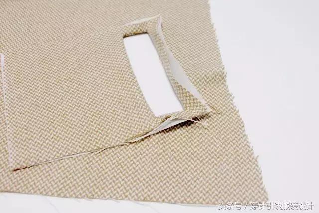 手把手教你做衣服小技巧,怎么做开口袋的衣服