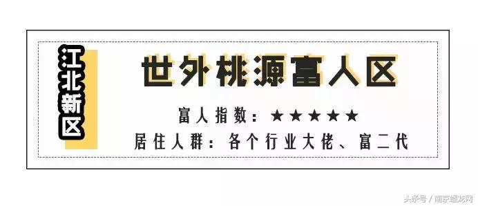 南京富人区名单曝光,2018年南京富豪区