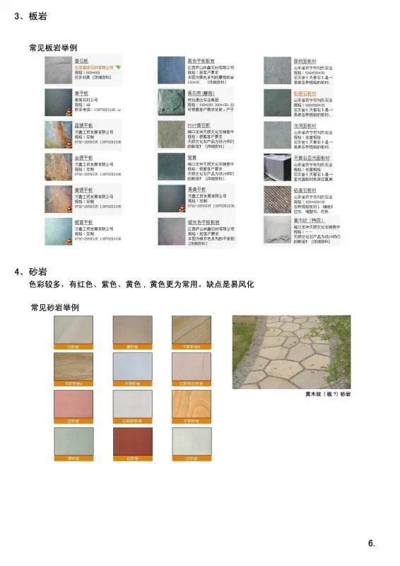 列举十种不同的铺装材料,史上最全铺装材料你值得拥有