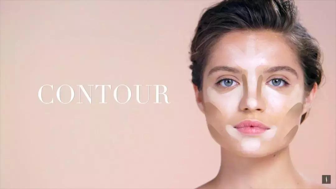 让脸小10倍的修容法,超自然的修容小技巧