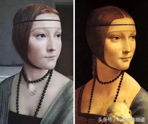 27岁重庆妹子化妆成蒙娜丽莎，狂吸60万粉，卸妆后模样！