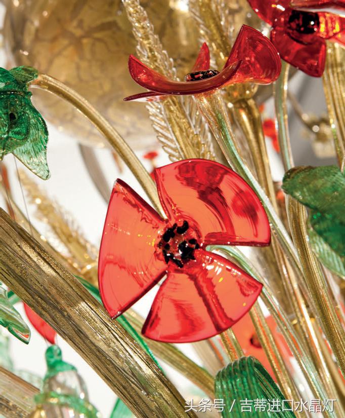 家装地面玻璃灯,家庭装修用水晶灯实用不