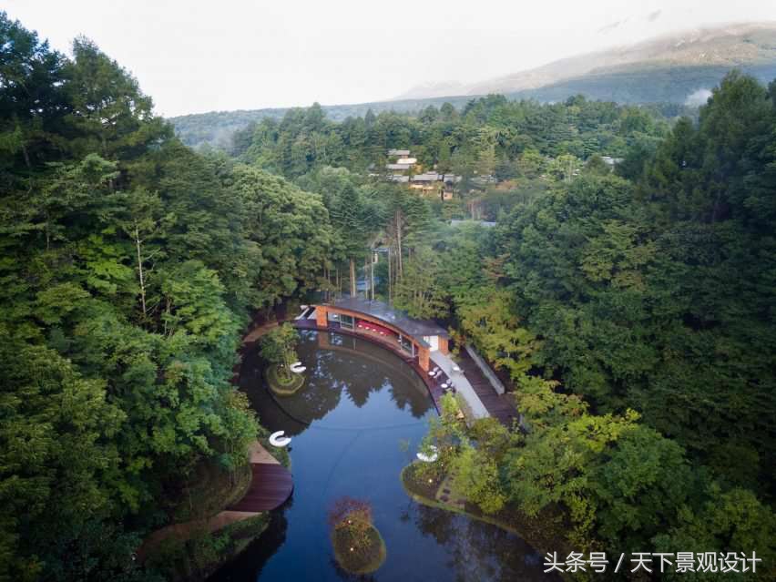 冰雪大世界景观设计案例,滑雪场游客中心设计图