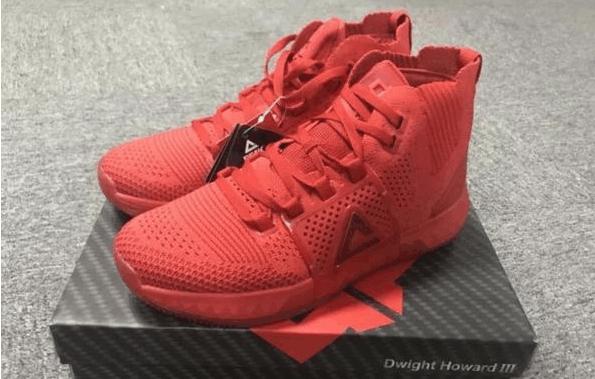 匹克霍华德3球鞋上脚测试,匹克霍华德3大红蓝球鞋