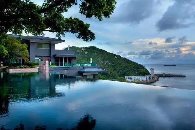 泰国网红星空泳池,无边网红泳池