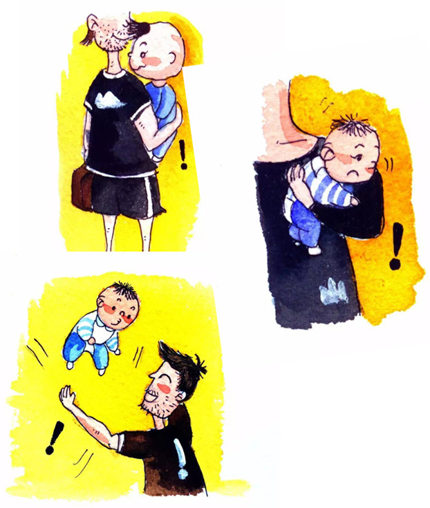 宝宝吃完奶后正确抱的姿势及时间,抱宝宝最合理抱法