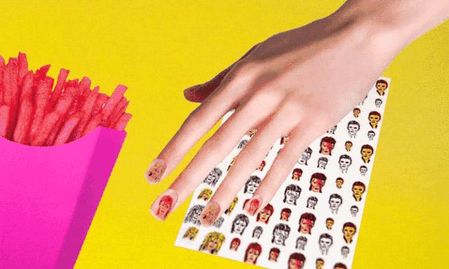 美甲夏天不要甲片推荐什么,短指甲手黑适合夏天的美甲