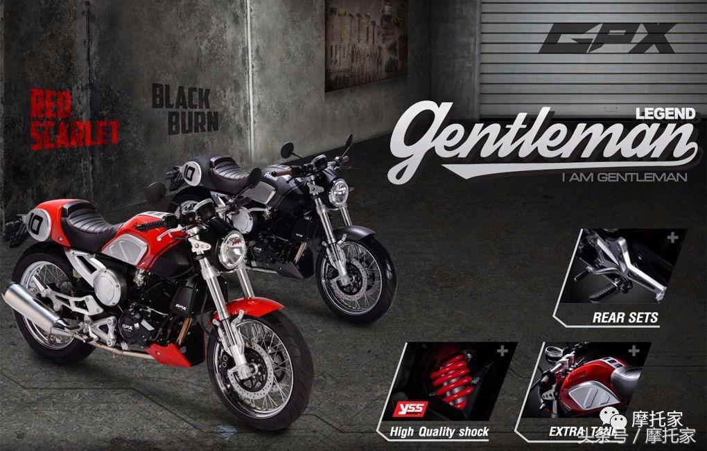 泰国gpx200复古,泰国小排量摩托车