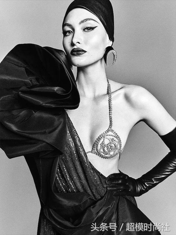 何穗时尚写真图片,何穗美国版