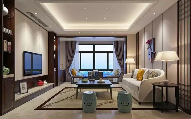 60平米小户型装修新中式风格的,88平米新风格装修