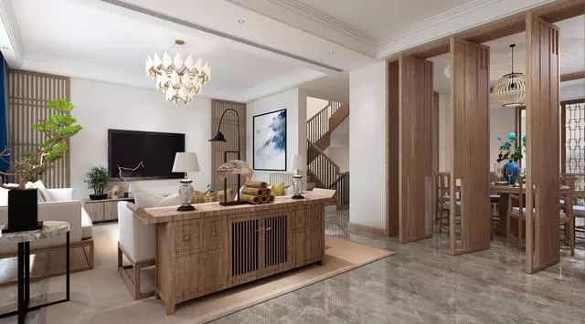 60平米小户型装修新中式风格的,88平米新风格装修