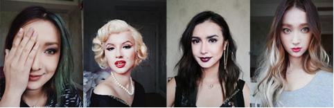 90后女演员妆,90后女明星烟熏妆