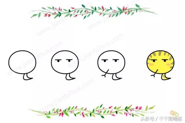 简笔画小动物头像,最简单的简笔画动物头像