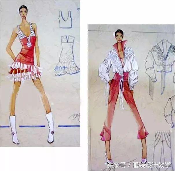服装画画基础入门教学,怎样学服装画手绘图