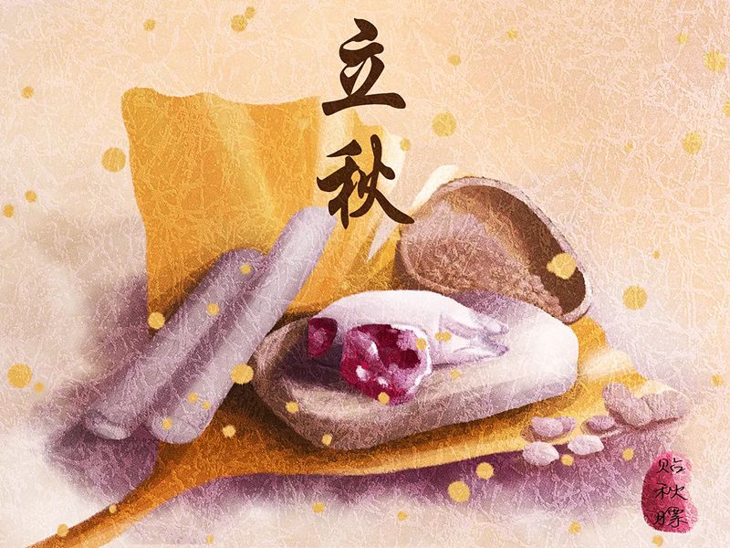 立秋给孩子喝什么润肺去燥除湿气,今日立秋莫负好时光