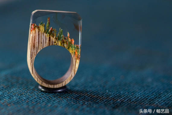 戒指水晶diy,又简单的又漂亮的手工戒指