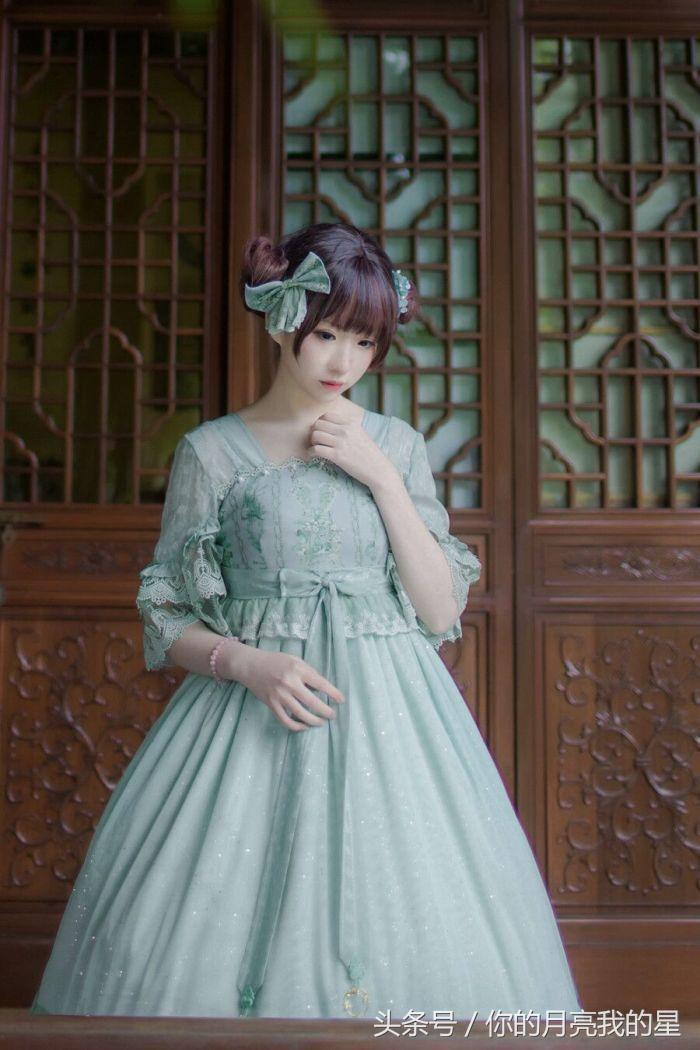 十二星座的婚纱裙水瓶座更好看,十二星座巨蟹座洛丽塔裙